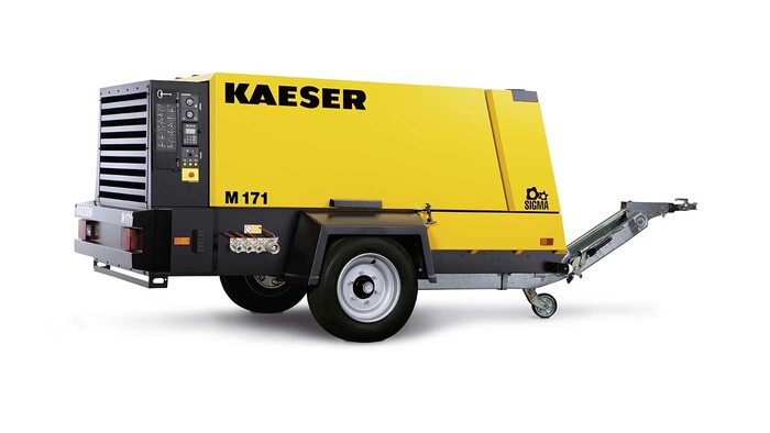 Byggkompressor Mobilair 171