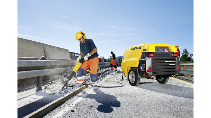 Mobilair M27 byggkompressor