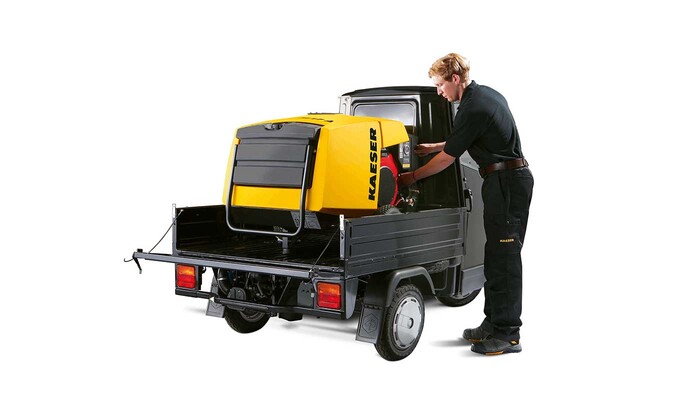 Byggkompressor Mobilair 13