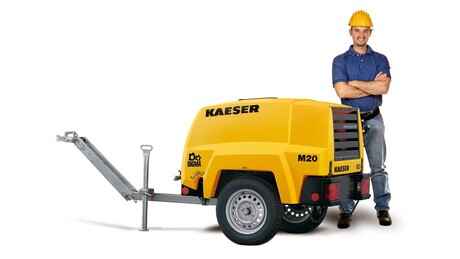 Byggkompressor Mobilair 20 PE