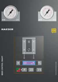 Driftparametrar och meddelanden blir tillgängliga i realtid genom ECO CONTROL SMART.