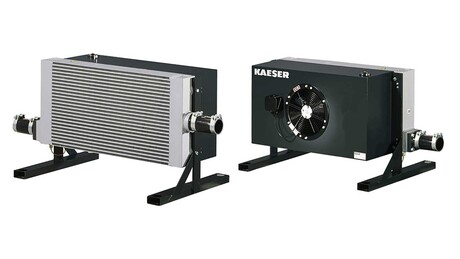 ACA-blåsmaskin, efterkylare