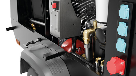 Integrerad generator i Mobilair M59.