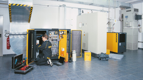 Underhåll – Hos KAESER är du i säkra händer