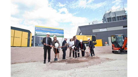 Spadtag för nya hallar