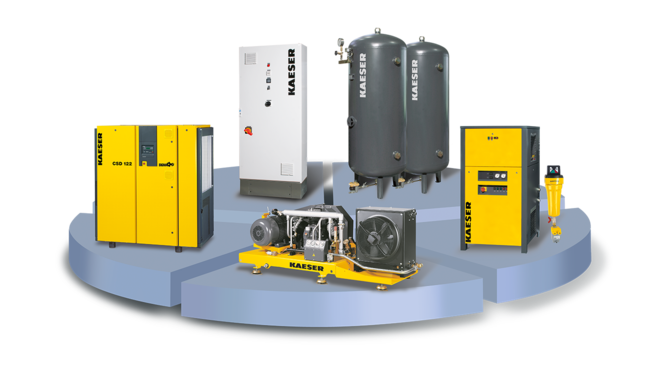 De 5 komponenterna i SIGMA PET AIR-systemet