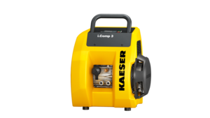 Den bärbara versionen av kolvkompressorn i.Comp 3 från Kaeser Kompressorer.